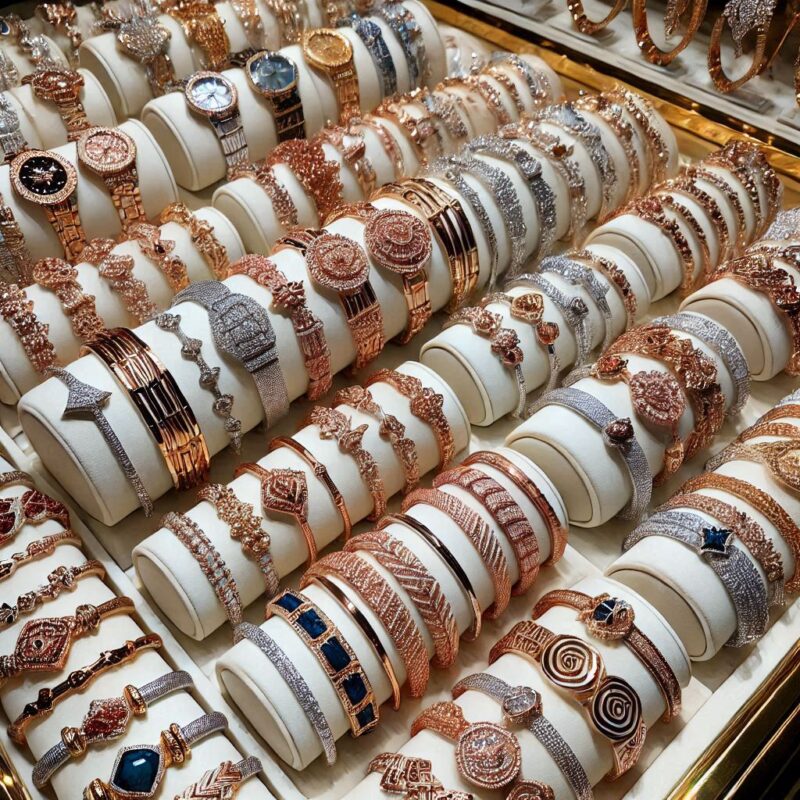 Diamond Watches and Bracelets Men